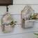 Rustic Bird Garden Wall Planters, 2/Set 60450;