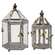 2 Set, Rustic Bee Metal Birdcage with Chicken Wire