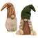 Mr. & Mrs. Farmhouse Check Gnome, 2 Asstd.