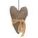 Primitive Stuffed Floral Heart Ornament #CS38716
