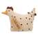Stuffed Polka Dot "Hen House" Chicken