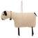 Stuffed Standing Primitive Sheep Ornament #CS38719