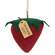 Stuffed Felt "You're Berry Sweet" Strawberry Ornament #CS38728