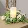 Cape Daisy, Astilbe, & Herb Candle Ring 18318;