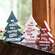 Holly Jolly Chunky Wooden Trees, 3/Set 36346;