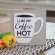 I Like My Coffee Hot Layered Block 37097