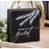 Be Our Guest Black Wooden Sign 65304;