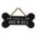 Home is Where My Dog Is Beaded Wood Hanging Sign 65320