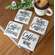 No Talkee Before Coffee Coasters, 4/Set 65327