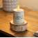 Resin Birch Pillar Candle Holder 65328