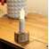 Resin Birch Taper Candle Holder 65329;