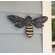 Black Bee Metal Wall Décor 70121;