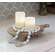 Oval Natural Wood Riser w/Jute Wrap Handle 70128;