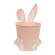 Pink Easter Bunny Metal Bucket 70136