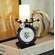 Vintage Bee Black Old Town Scale Clock 75048;