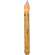 Burnt Ivory Taper Candle - 9"