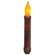 Burnt Burgundy Taper - 6''