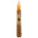 Burnt Ivory Star Taper - 6" Timer