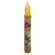 Joyful Santa Timer Taper 6" - Burnt Ivory;