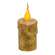 Twisted Flame Pillar - Burnt Ivory - 5" #84566