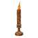 Twisted Flame Candlestick - Burnt Mustard - 8"