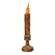 Twisted Flame Candlestick - Burnt Mustard - 8" #84573