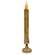 Twisted Flame Candlestick - Burnt Ivory - 11-1/2"