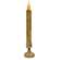 Twisted Flame Candlestick - Burnt Ivory - 11-1/2" #84576