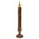 Twisted Flame Candlestick - Burnt Mustard - 11-1/2" #84577