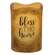 Bless This Home Pillar - Burnt Ivory