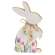 Tulip Printed Easter Bunny Wood Sitter 91132