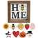 Home Magnetic Sign w/9 Magnets