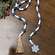 Snowflake Charm Beaded Garland 37189;