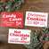 Candy Canes, Hot Chocolate or Cookies Sign Ornament, 3 Asstd. 37232;