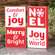 Joy to the World Square Block, 4 Asstd. 37239;