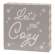 Let's Get Cozy Wooden Box Sign 37244