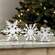Distressed Chunky Wooden Snowflake Sitters, 3/Set 37251;