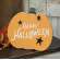 Happy Halloween Pumpkin Easel Sign #37256