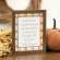 Fall Words Plaid Easel Sign 37281