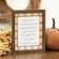 Fall Words Plaid Easel Sign 37281;