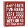 Dear Santa, I've Been Very Good Box Sign 37326
