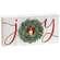 Joy Wreath Rectangle Box Sign