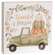 Thankful & Blessed Watercolor Pumpkin Truck Box Sign
