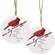 Grandma or Grandpa Round Cardinal Ornament, 2 Asstd.