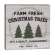 Barnwood Look Vintage Christmas Ad Box Sign, 3 Asstd. 37451