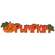 Lil Pumpkin Wooden Cutout Word Sitter