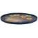 Blessed Flower Basket Round Wooden Hanging Tray #37494