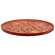 Hello Fall Autumn Leaves Round Wooden Hanging Tray #37495