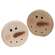 Distressed Wooden Blushing Snowman Sitter, 2 Asstd. #37503