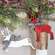 Wooden Glitter Reindeer Ornament, 2 Asstd. 37550;